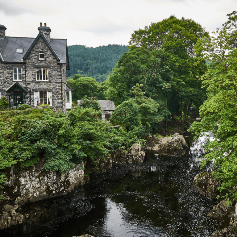 Betws-y-Coed and Swallow Falls