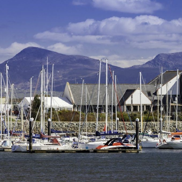 Pwllheli Beach and Marina