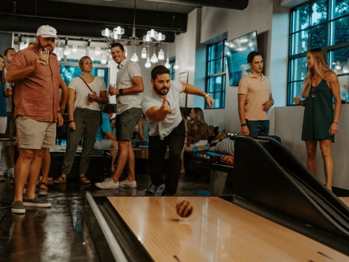 Boiler House Bowling at Holmes Mill, Clitheroe