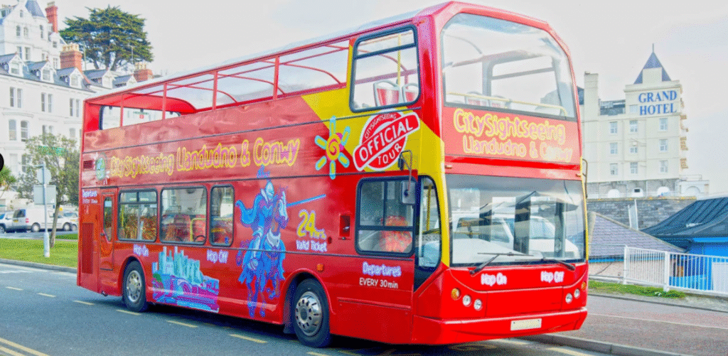 Explore Llandudno & Conwy in Style: Hop Aboard the City Sightseeing Bus!
