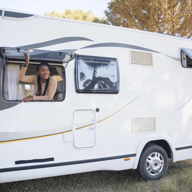Spacious touring pitches!