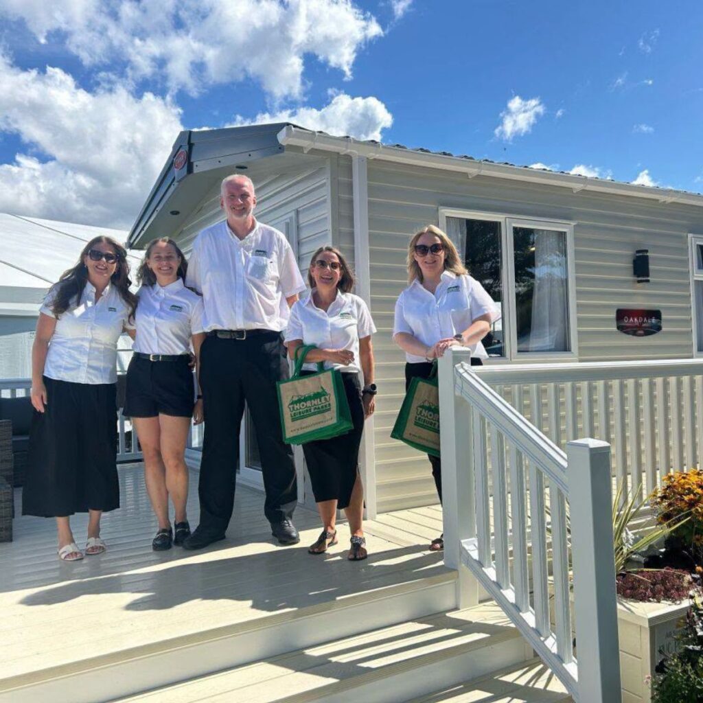 Thornley Leisure Parks team at Southport Flower Show 2026